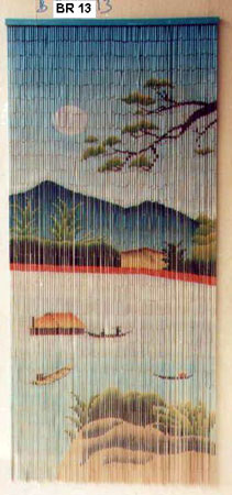 Bamboo curtain