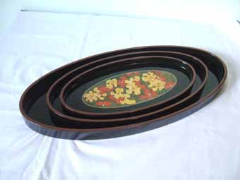 Wooden Lacquer Tray