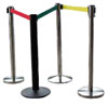 stanchion with retractable bel