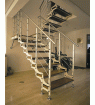 wood-steel staircase(ws-003)