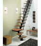 wood-steel staircase (ws-001)