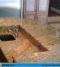 prefabricated granite counter