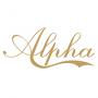 Logo Alpha Jewelry Model&Design Company