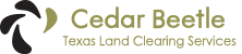 Logo Texas Land Clearing Services ~ Cedar Beetle