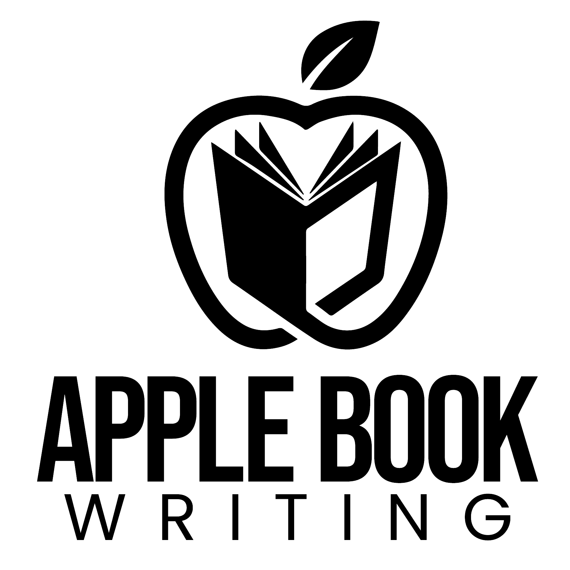 Logo Apple Book Writing