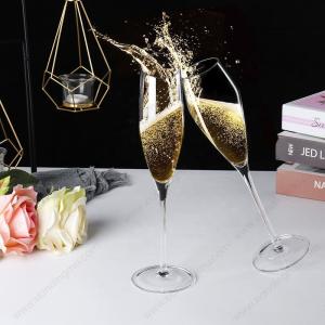 Customized Elegant Tall Stem Modern Goblet Crystal Wine Glas