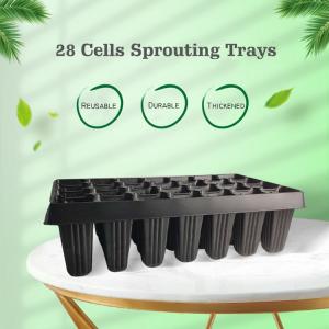 28 Cells Seed Sprouting Trays      seed starting supplies   