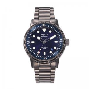 STAINLESS STEEL DIVE WATCH BLUE FACE FOR MEN