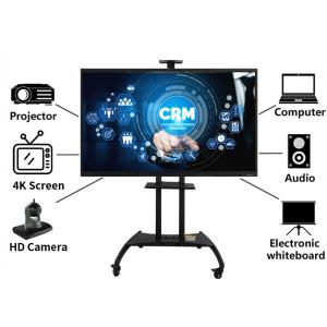 Interactive flat panel for education or business