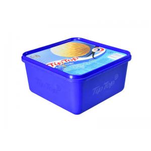 2l Square Plastic IML Ice Cream Container