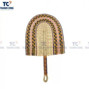 Decorative Hand Woven Seagrass Fan (TCHD-23098)