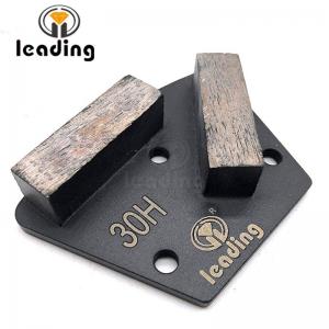trapezoid grinding plate