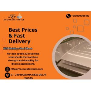 202 Stainless Steel Sheets Best Prices & Fast Delivery