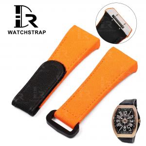 Custom nylon velcro strap for Franck Muller Vanguard V45 V41