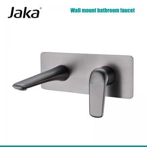 Wall mount bathroom faucet