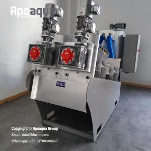 Hospital Sludge Multi Disc Screw Press by Apoaqua