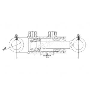 double-acting cylinder