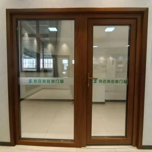 88mm Plastic Steel Barrier Free Swing Door