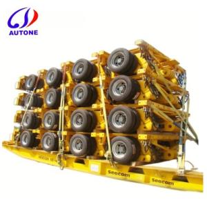 Multi axles modular low bed semi trailer