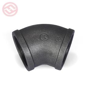 Malleable Iron 120 Elbow 45° BSPT Thread