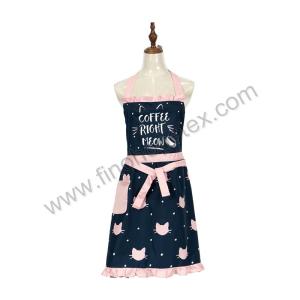 Vintage Floral Apron for Women