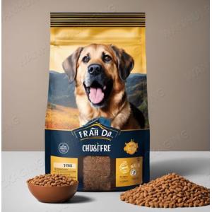 Wholesale custom uv effect dog food bags