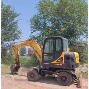 Used Hyundai R60W-7 Wheel Excavator 