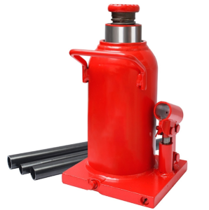 Welded Hydraulic Bottle Jack with Steel Base