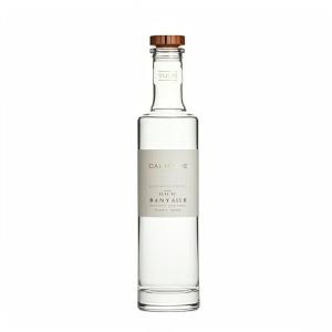 Flat Shoulder Vodka Glass Bottle 200ml 750ml