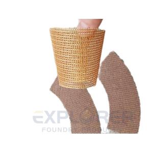 Fiberglass Mesh Filter Sheets For Molten Metal Filtration