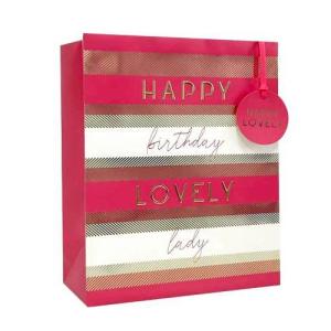 Cross-Border Wholesale Minimalist Cardboard Gift Bag