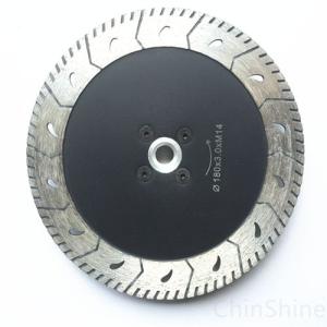 Diamond Blade Granite Turbo Cutting And Grinding Disc With F