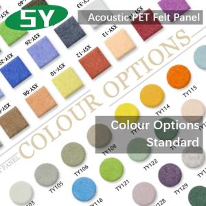 Color Options - Acoustic PET Felt Panel