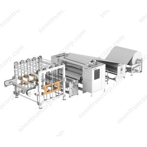Full Automatic Non-stop Tissue Rolls Rewinder