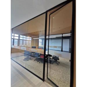 26mm slim glass partition for office