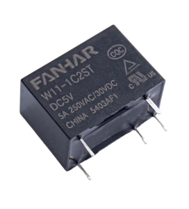 W11 5A 10A Power Relay UL TUV CQC Compliant