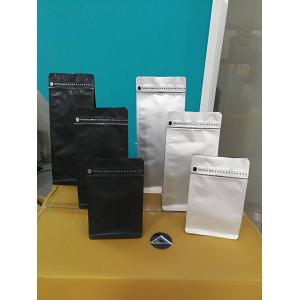 Aluminum coffee bags with zipper