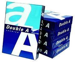 Double A paper A4 80GSM($ 0.55)