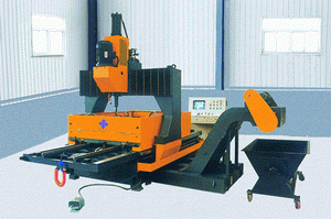 Gantry type CNC plate drilling machine