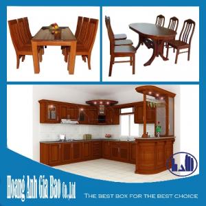 wooden kitchen set