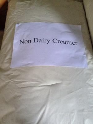 Non dairy creamer