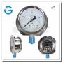 4 Inch Stainless Steel Pressure Gauge Oxygen Use With Oil Fi