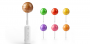 APP Controlled Bluetooth Rechargeable Musical Lollipop