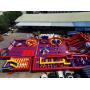 inflatable indoor trampoline park for theme park inflatable 