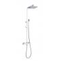 Stainless steel Height Adjustable Pipe Thermostatic Shower C