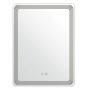 Square LED Mirror with Screen Touch Switch and Anti-Fog Func