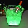 Hot Led Acrylic Ice bucket Champagne Vodka Led Cooler with C