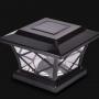 2211-F10 BL Black Diamond Pattern LED Post Cap Light
