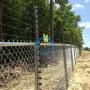 Electric fence for commercial security
