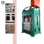 Compressed wood pallet press machine